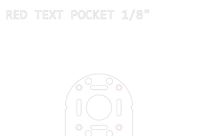 make custom 2d dxf files for cnc cutting